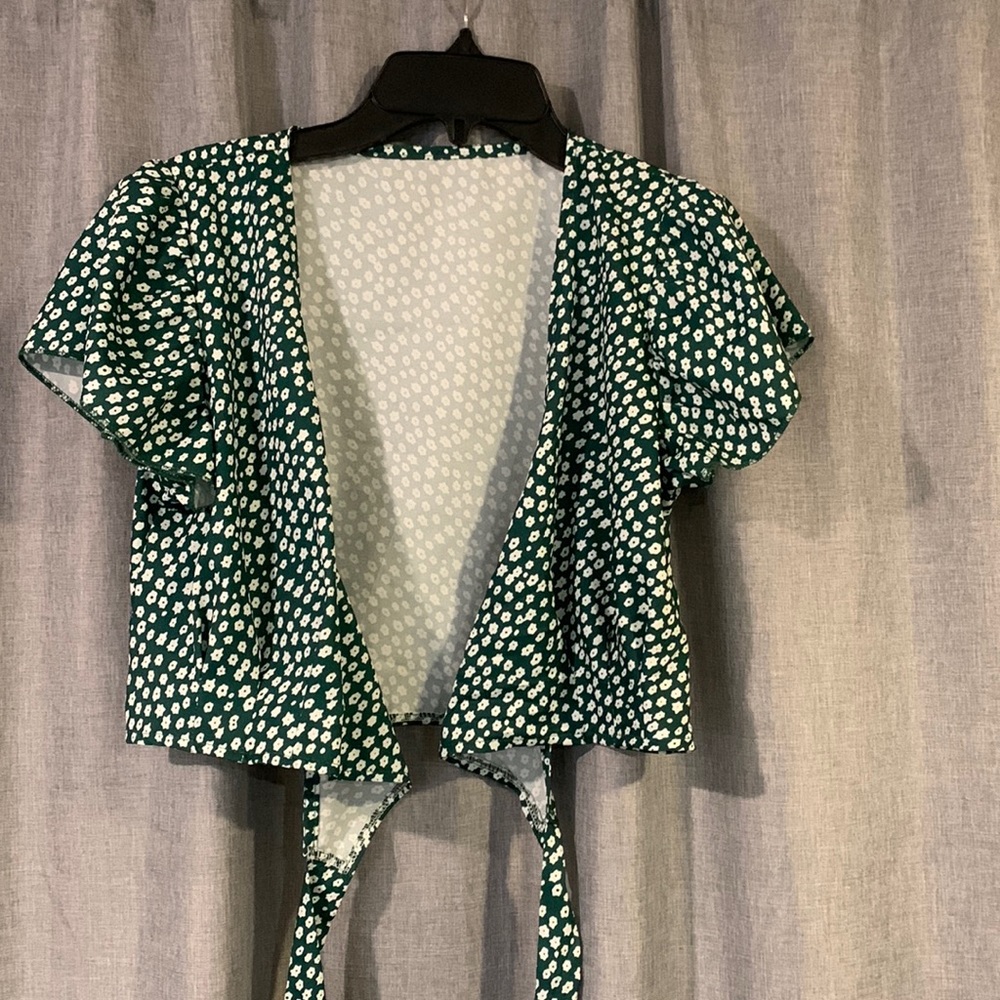 Shein Wrap top